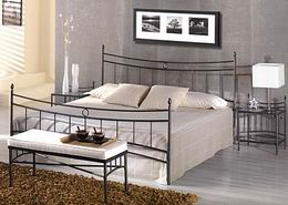 Kovov postel Mariana 180x220 - DOPRAVA ZDARMA