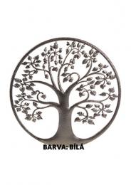 Strom ivota - dekorace stbrn barva - DOPRAVA ZDARMA