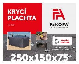 Kryc plachta - 250x150x75cm